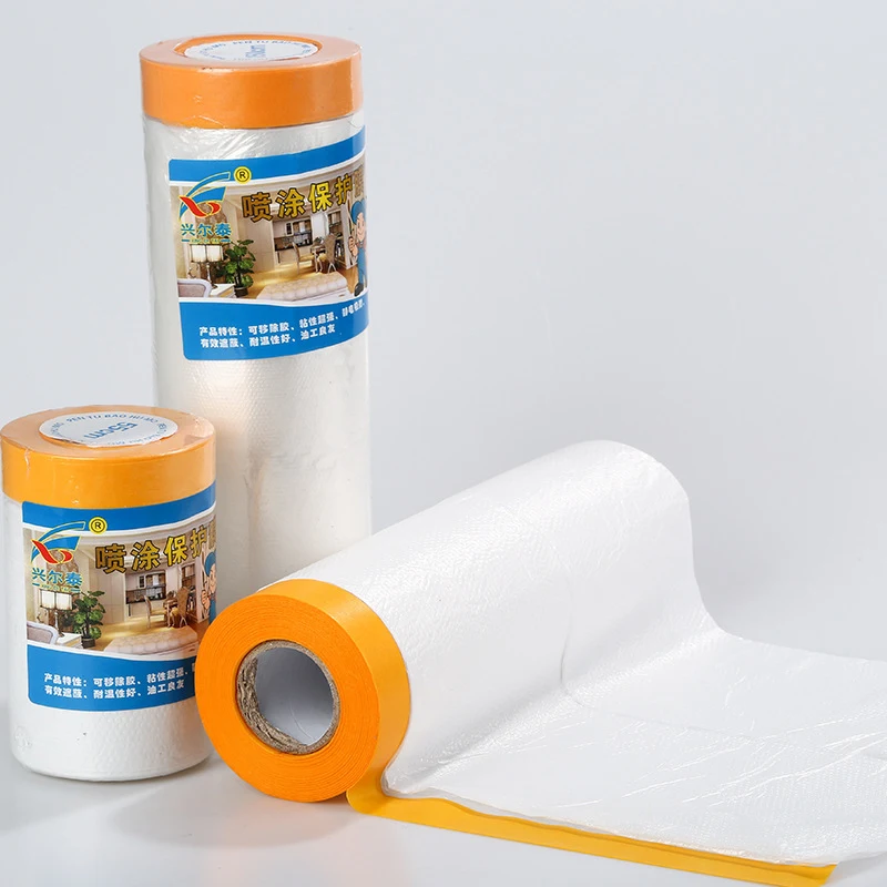 

PE Dust-Proof Film Furniture Decoration Shielding Film Wardrobe Bed Sand Dust Cover Cloth Automobile Spraying Protective Film