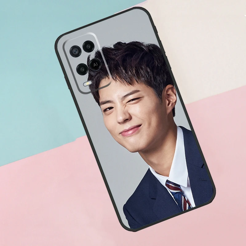 Фото Чехол для телефона Park Bo Gum Korean Actor Star для Oppo A40 A60 A80 A18 A38 A58 A78 A98 A79 A16 A76 A96 A15 A74 A94 A54 A77 A17 №4