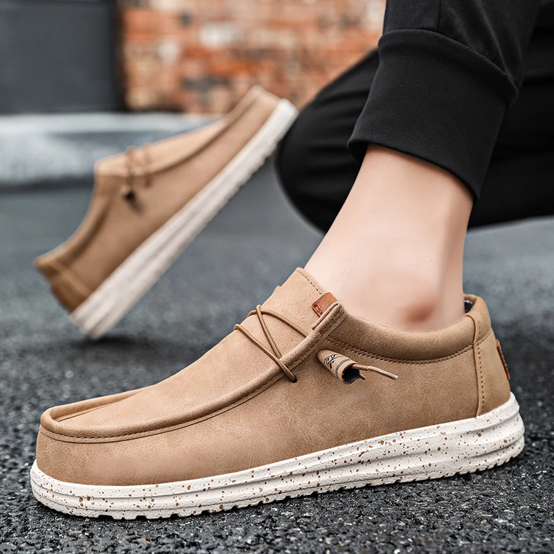 

SOLI2 Men Hard-Wearing Outdofer Fashion Casual Flat le Summer Men's Canvas Boak Shoes S12860-S12882