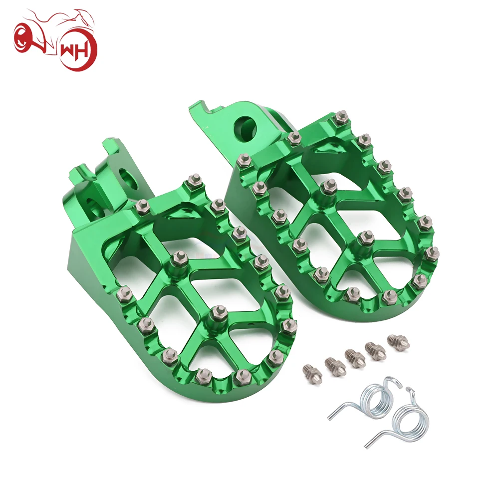 

Алюминиевые Подножки для KAWASAKI KLX450 KX450F KX250F KXF 250 450 2006-2017 2018 2019 KLX450R 08-13
