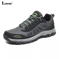 men breathable non slip hiking shoe mountain boots jogging sneaker trekking travel shoes wear resistant camping hunting outdoor