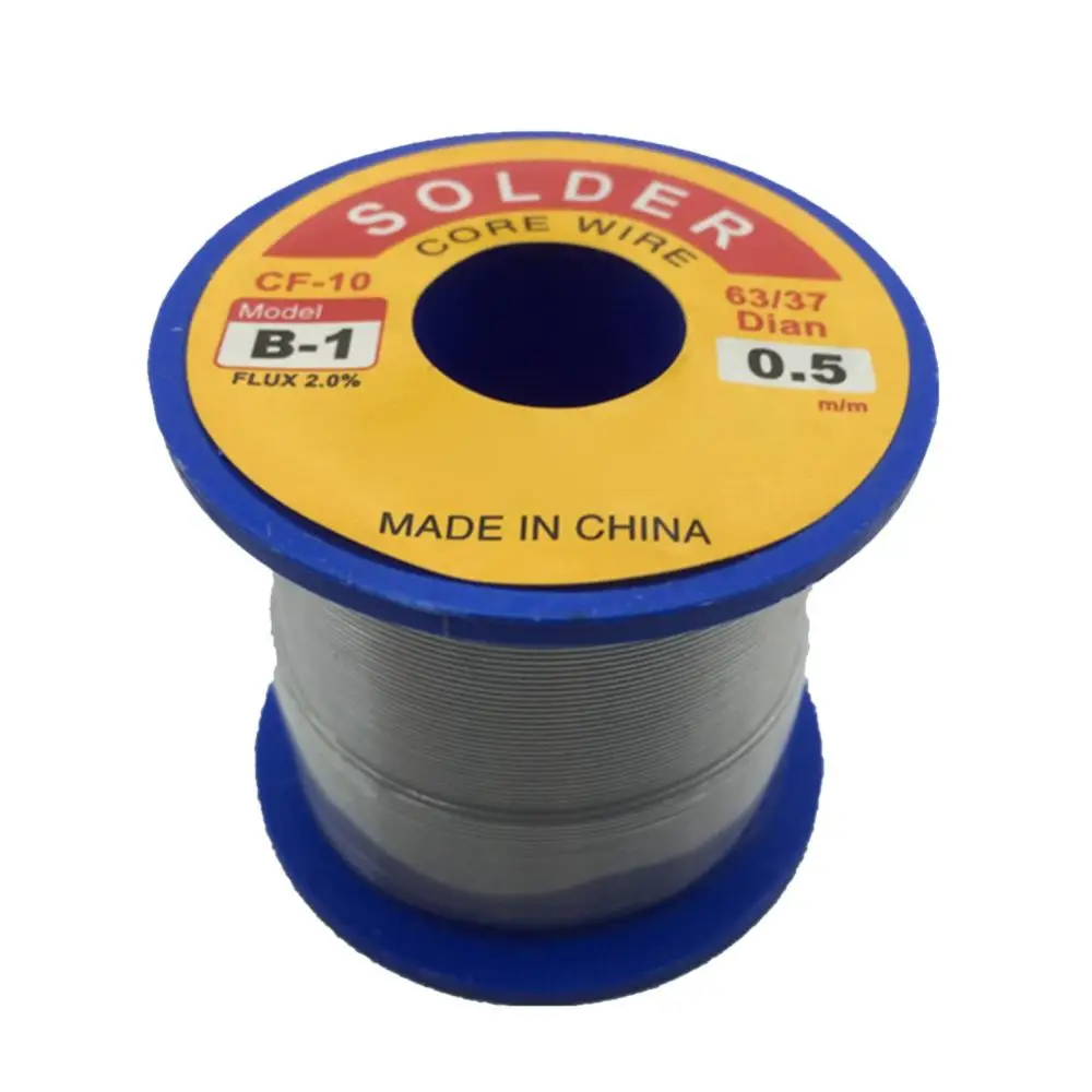 

Electric Rosin Core Soldering 300g 0.5-2mm Electrical Repairing Solder Tine Wire Roll