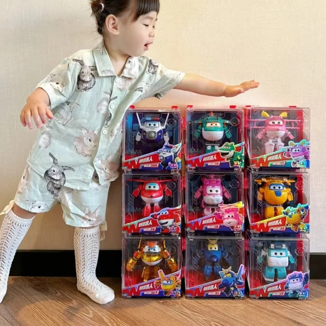 Оригинальные супер крылья аниме-фигурка Ханар большие игрушки-трансформеры