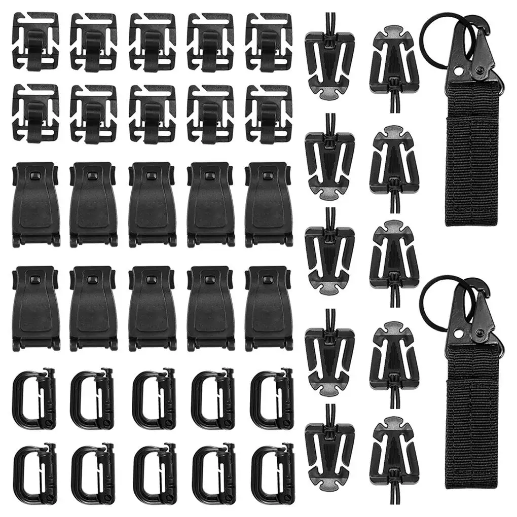 

Carabiner Buckle Snap Clip Outdoor Tools Webbing Lock Backpack Kit