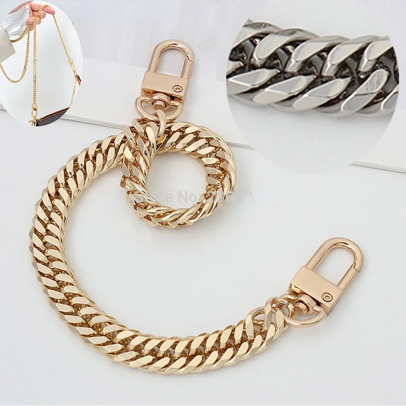10mm Width  DIY Handle Accessory Bag with Metal Chain for Handbags of Hardware Accessories Package Repair Chains Bags 1/2/5pcs