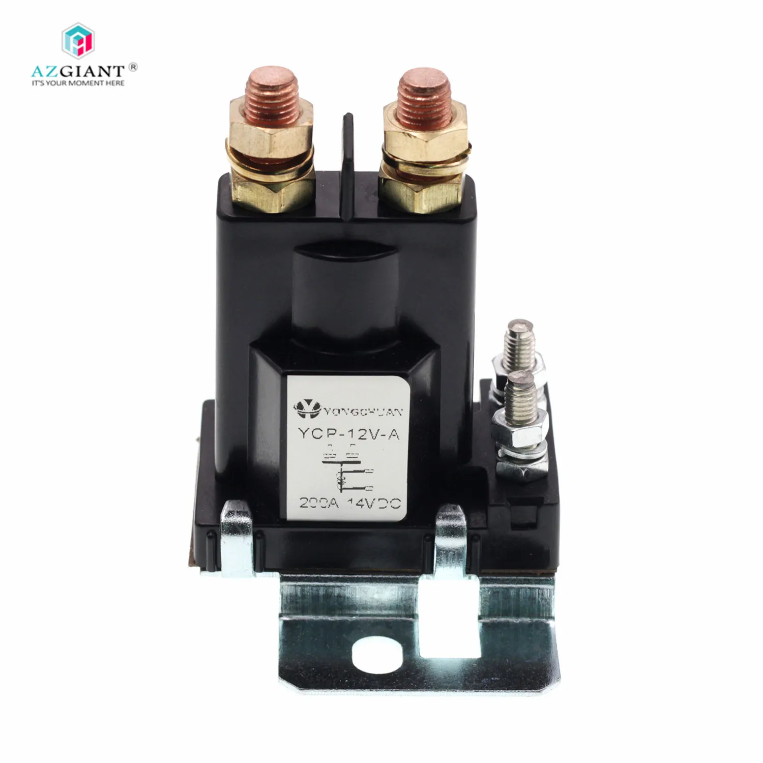 

Vehicle 12V 24V 200A high power current relay DC contactor modification switch copper terminal Car starter forklift excavator