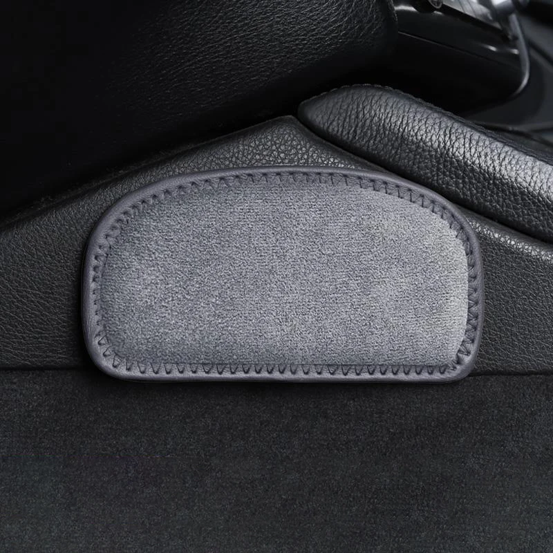 

Автомобильный кожаный наколенник, универсальный, простая установка, авто подушка, подушка для вождения на большие расстояния, держатель для рук, аксессуары для поддержки