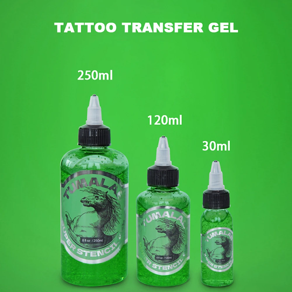 30/120/250ml Professional Tattoo Transfer Gel Thermal Copier Tattoo Stencil Magic Stuff Solution Cream for Tattoo Ink