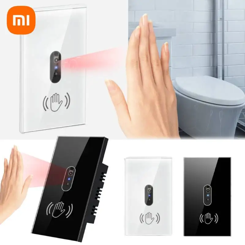 Настенный смарт-выключатель Xiaomi инфракрасный датчик не требует прикосновения ЕС