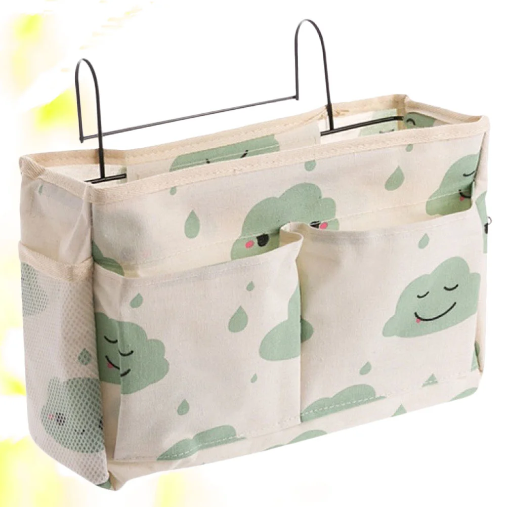 

Bedside Bag Hanging Bed Storageholder Organizer Remote Organiser Pocket Dorm Control Pouch Felt Magazinebaskets Armchair Tidy