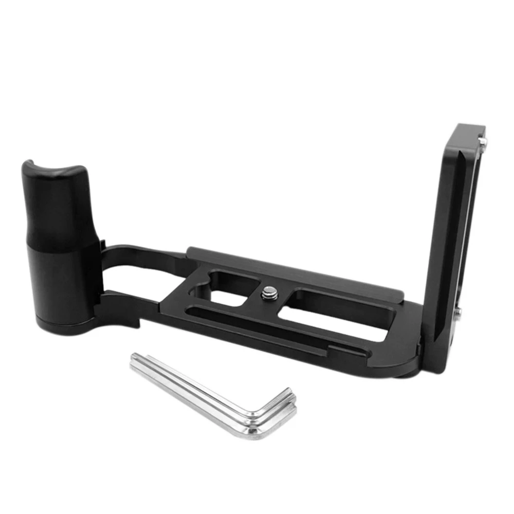 

Quick Release L Plate Vertical Shoot Hand Grip Holder Bracket Double Handle for Nikon DF DSLR Camera Black