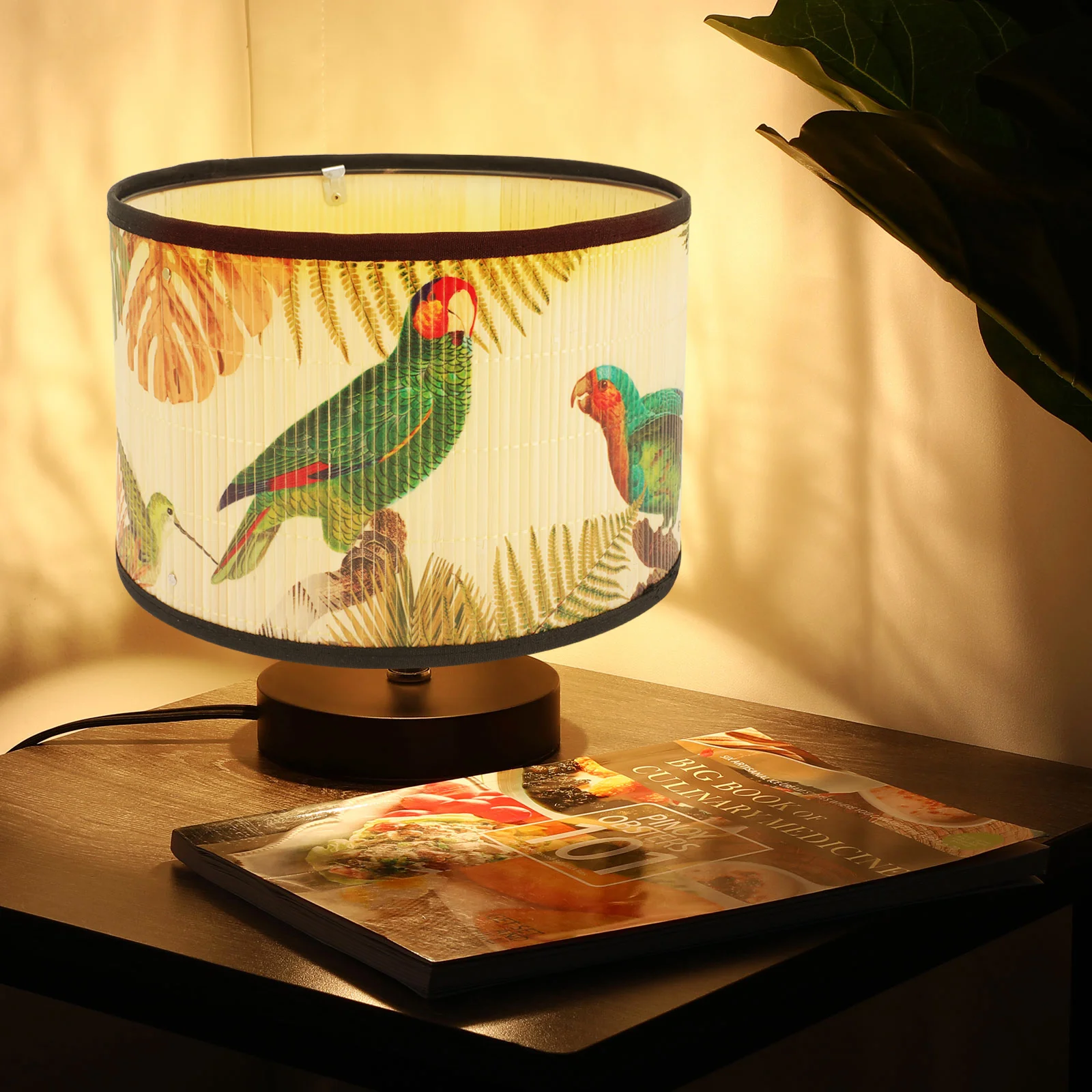 Винтажный бамбуковый абажур подвесной светильник потолочная защита украшение