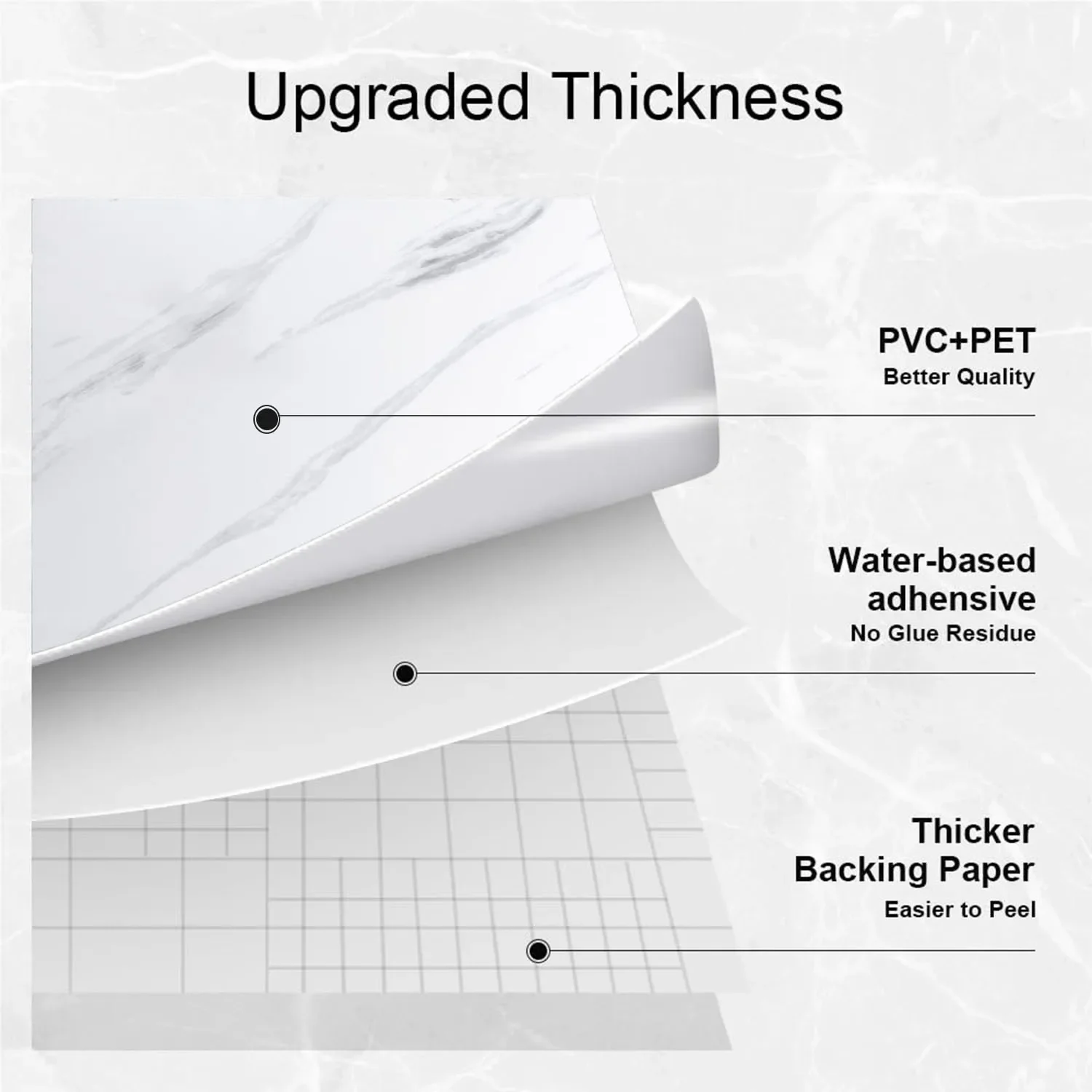Мраморные обои белые самоклеящиеся съемные водонепроницаемые столешницы для