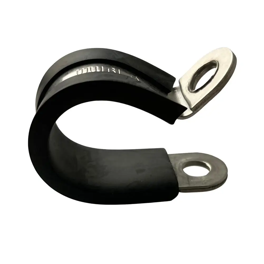 10 шт. 6/8/10 мм резиновые линейные P-зажимы зажим для крепления кабеля шланга трубы