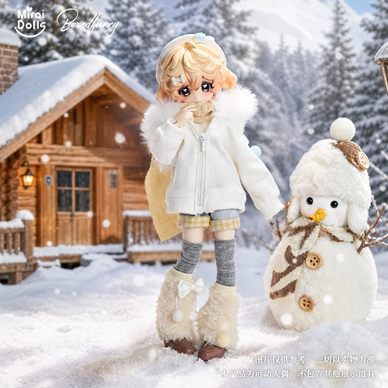 Фото В наличии: Оригинальная упакованная фигурка Furry Box 8 Points BJD из серии Blind Box. Коллекционная игрушка-украшение, декор для рабочего стола. №4