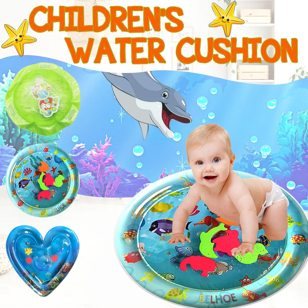 

Inflatable Baby Water Mat Interesting Toddler Fun Activity Play Water Mat Inflatable Baby Water Mat Inflatable Interesting BM88