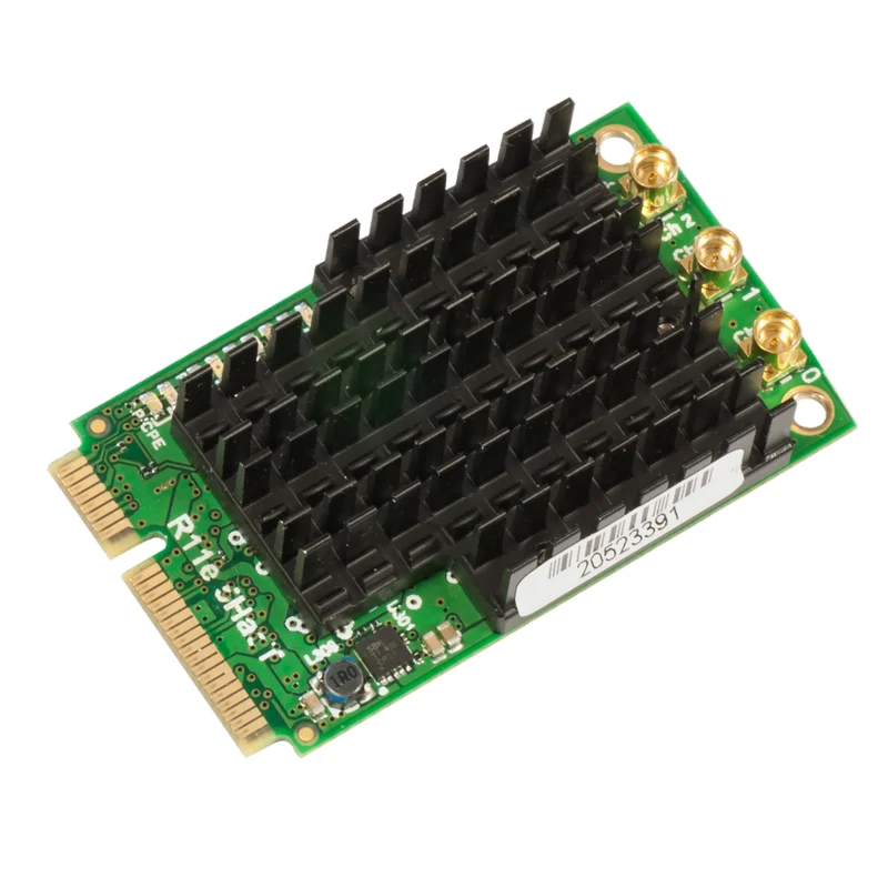 

Для беспроводной LAN-карты MikroTik R11e-5HacT 802.11ac 5 ГГц 640 МВт высокомощная Тройная антенна