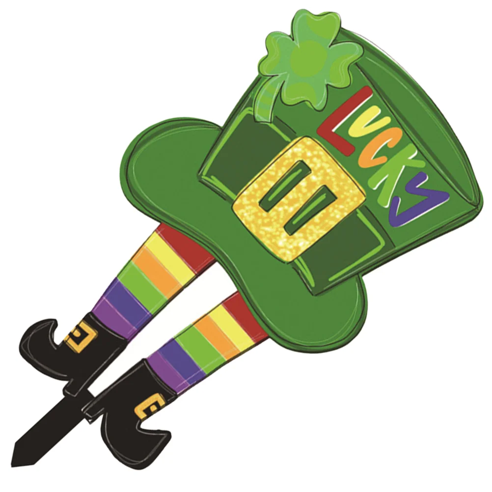 

Sign Day Yard Patrick S Party St Lawnstakes Stake Gardenshamrock Patricks Outdoor Decor Leprechaun Decorations Supplies Patty