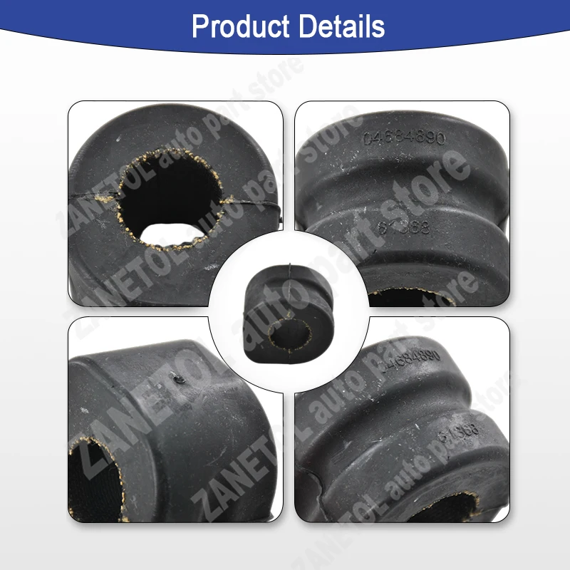 Фото 4684890 TD4010W ZANETOL Втулка стабилизатора для DODGE CARAVAN 1996~2000, DODGE GRAND CARAVAN 1996~2000, CHRYSLER GRAND VOYAGER 2000 №3