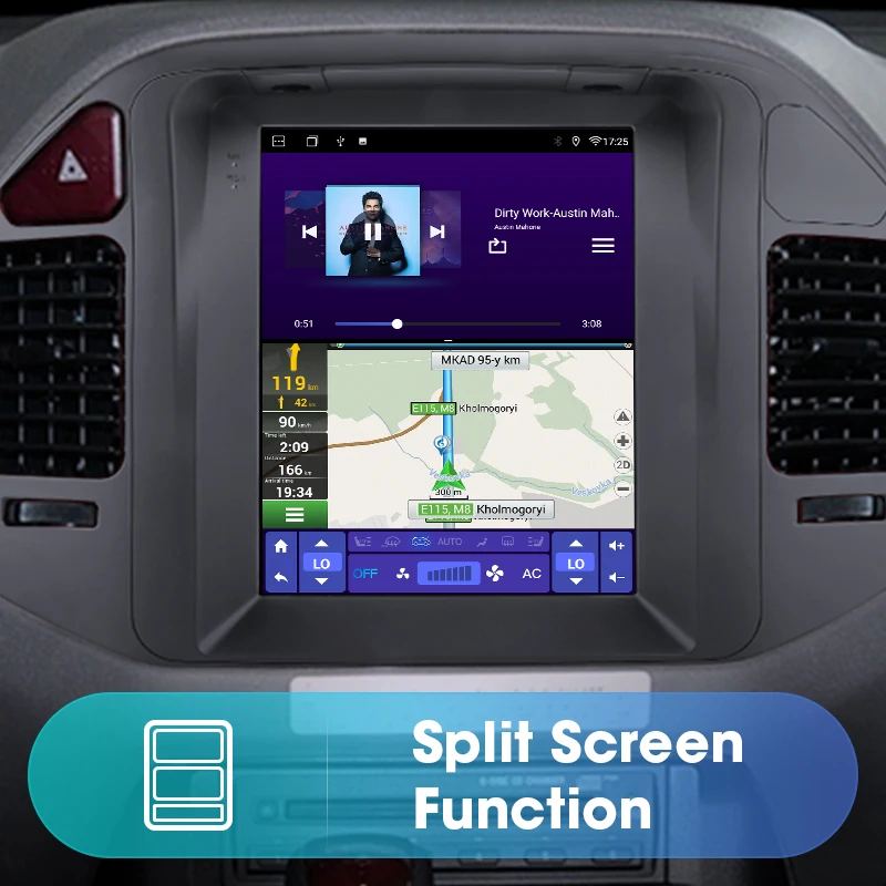 Автомагнитола 2DIN для Mitsubishi Pajero V60 68 V73 1999 2004 2005-2006 Android 11 мультимедийный