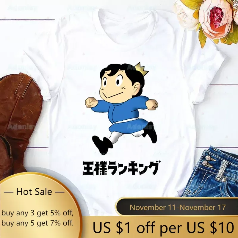 

Топ женский с рисунком в стиле аниме «Топ королей»