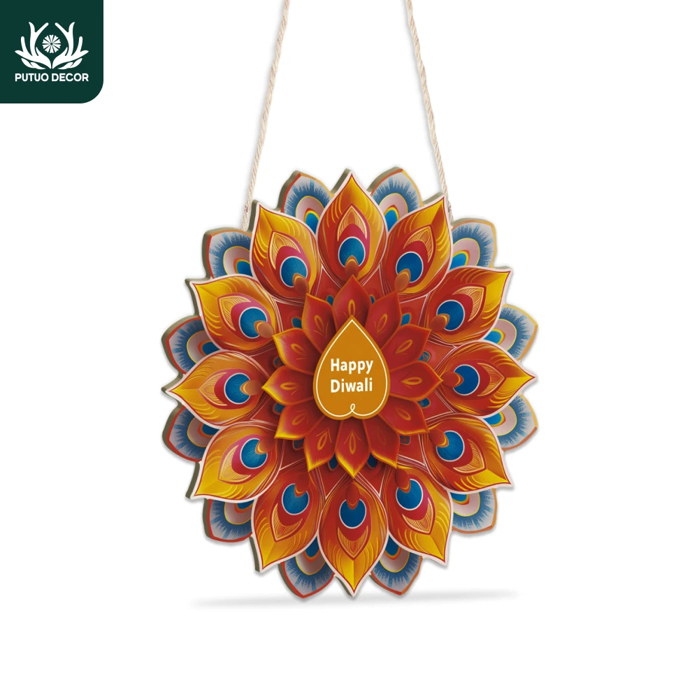 Декор Putuo 1 шт. художественное деревянное подвесное украшение индуический