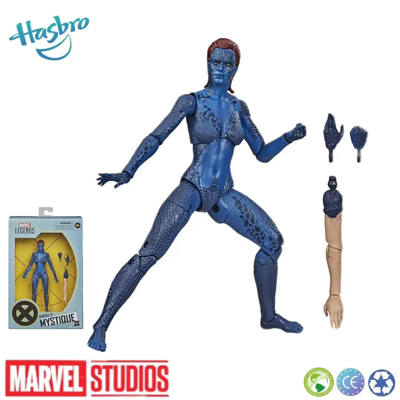 

Hasbro Marvel Legends X-Men Mystique Action Figure Toys for Children with Box Original 6inch Children's Gifts