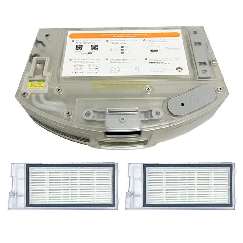 

2 In 1 Water Tank Dust Box Accessories For Xiaomi Roidmi EVE Plus Robotic Vacuum Cleaner