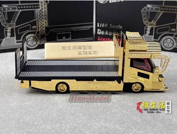 MT 1:64 для транспортировочного прицепа Dekotora сплав металла литая под давлением