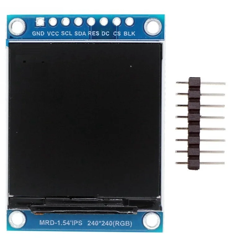 

TFT IPS ЖК-дисплей модуль 1,54 дюйма 240x240 SPI ST7789 для Arduino Raspberry Pi