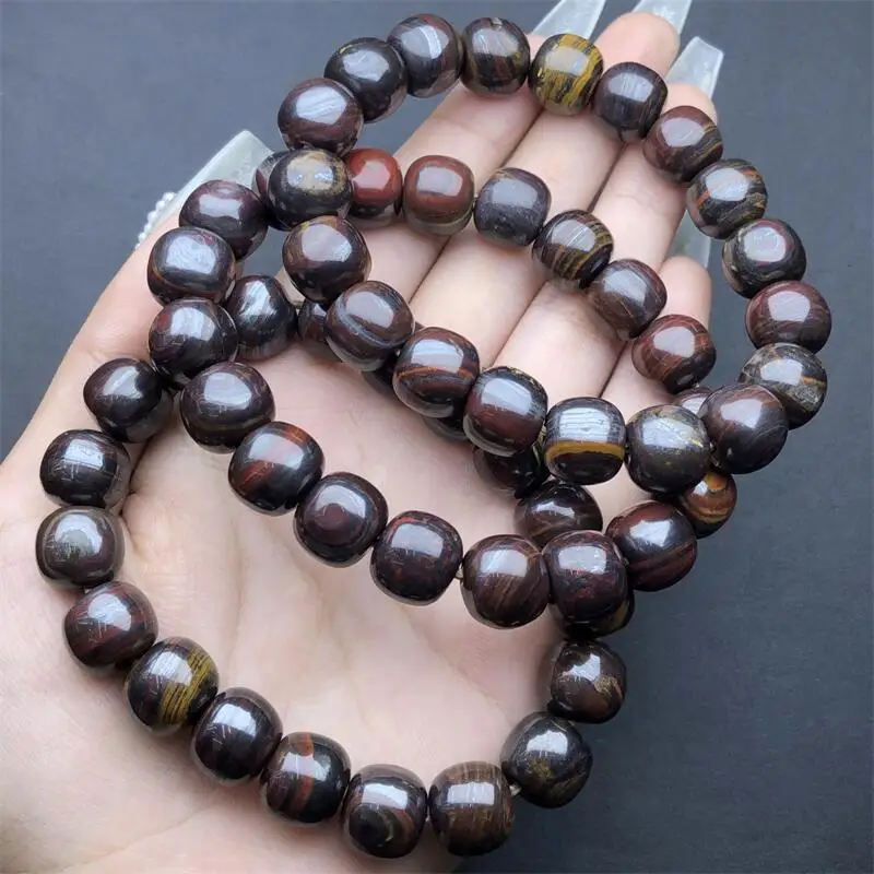 11 5 мм натуральный железный сугилит браслет драгоценный камень кристалл