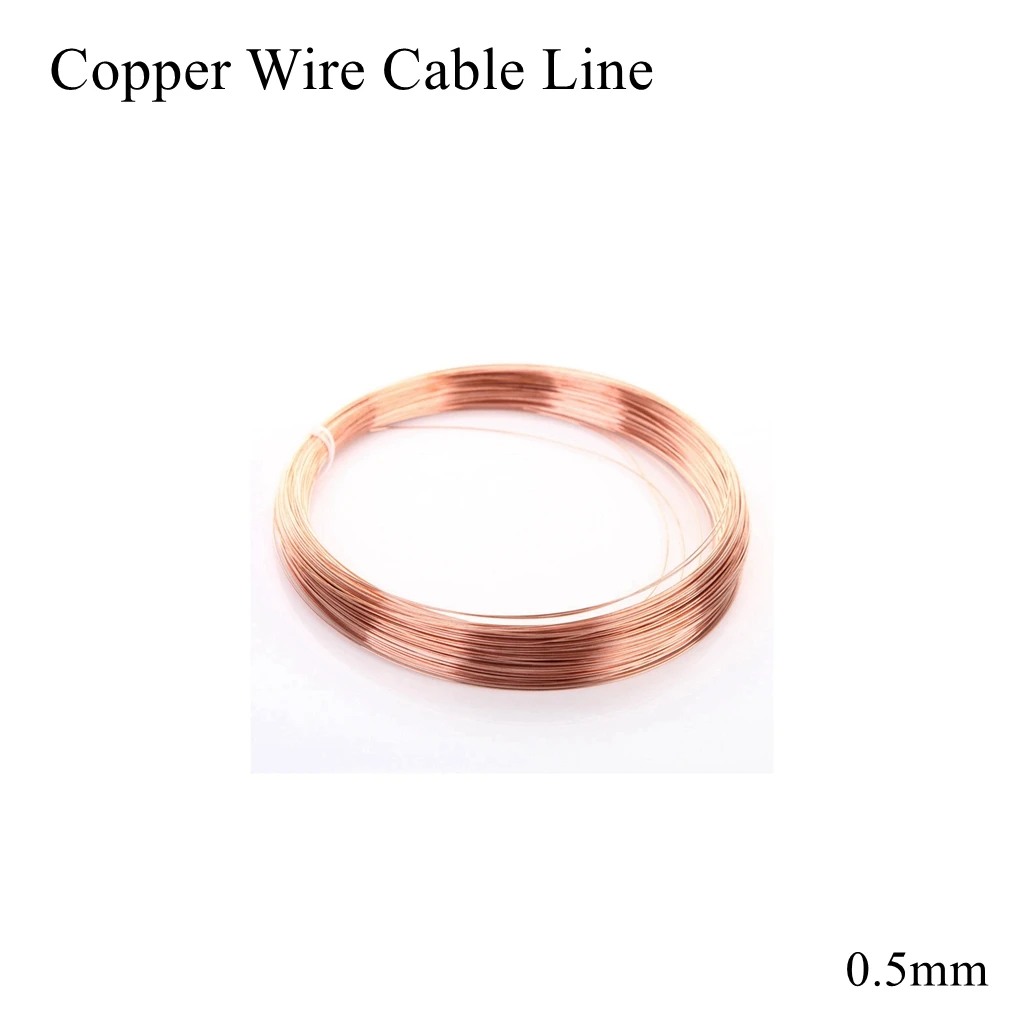 

0.5mm 99.9% Pure Copper Electric Wire Purity Coil Winding Cable Line Cu Metal Sheet Foil Strip Band Belt Tape Strap Pad Plate
