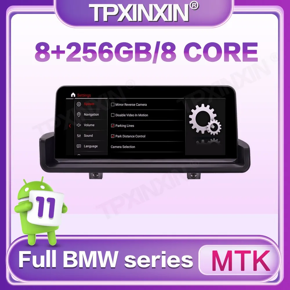

Android11 Car Radio Stereo 256G Qualcomm 665 For BMW 3 Series CIC CCC E90 E91 MTK 2006-2011 GPS Navi Multimedia Player Head Unit