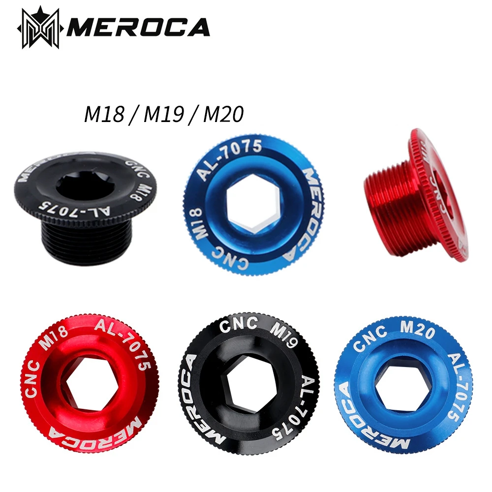 Винт с ЧПУ MEROCA MTB из алюминиевого сплава винты внутренней крышкой M18/M19/M20 болт для
