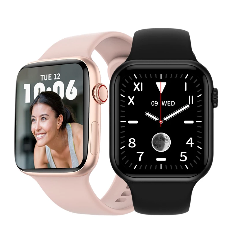 

2022 Smartwatch 44mm Smart Watch Men's Women Sport Watches Bluetooth Calls Custom Watch Face Wireless Charging Fitness Bracelet