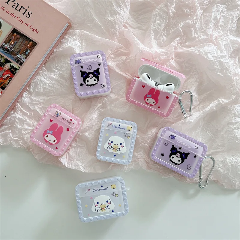 

Cartoon Melody Hearts Case for Apple AirPods 1 2 3 Pro Cases Cover IPhone Bluetooth Earbuds Earphone Air Pod Pods Case