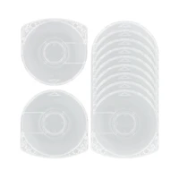 10pcs game disc storage shell case cover psp umd protective box replacement clear umd disc case shell for sony psp100020003000