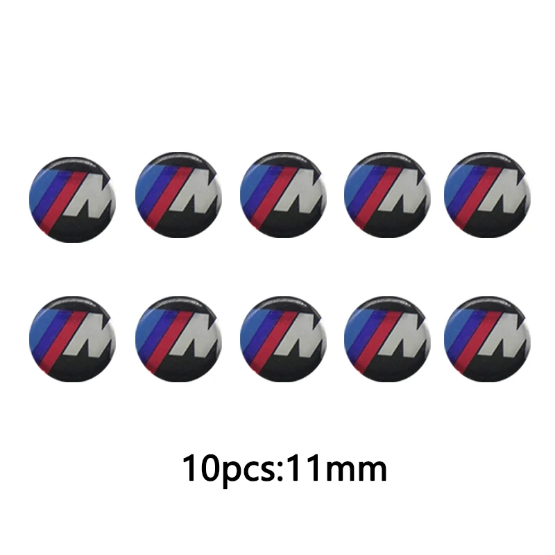 11/14 мм наклейка на ключ автомобиля с логотипом эмблема для BMW X1 X3 X5 X6 X7 1 3 5 6 7 серии