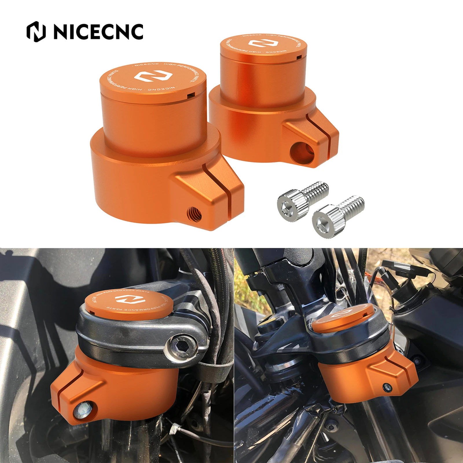 

For KTM 390 Adventure 2020-2023 Motorcycle Front Fork Extender Raise 1.26'' Billet Aluminum Adventure 390 Accessories