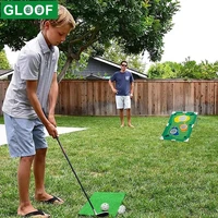 child golf chipping practice net golf pop up chipping pitching cages mats practice net golf training aids for indoor outdoor