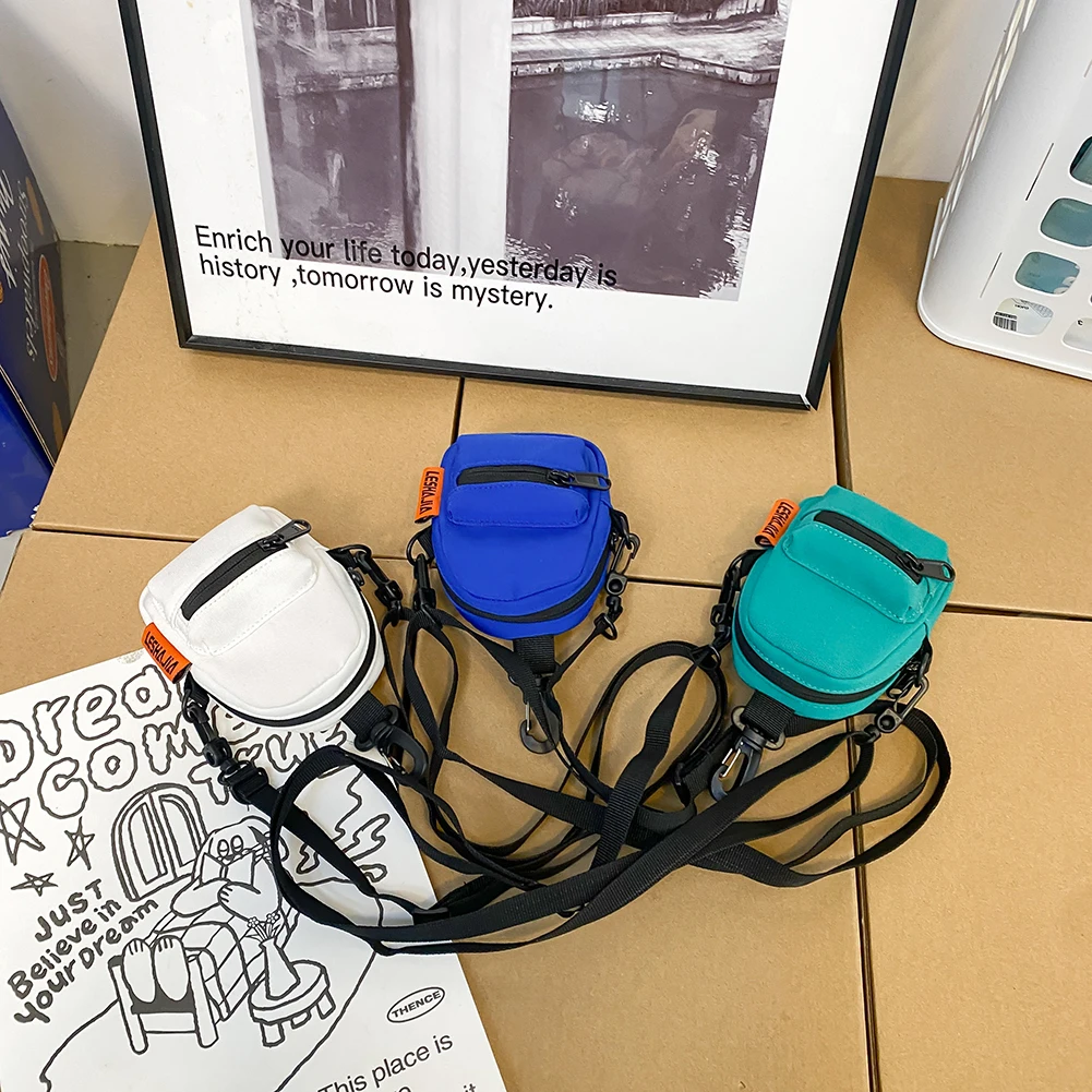 

Unisex Nylon Crossbody Bag Street Hip Hop Casual Shoulder Bag Handbags for Unisex Outdoor Business Traveling