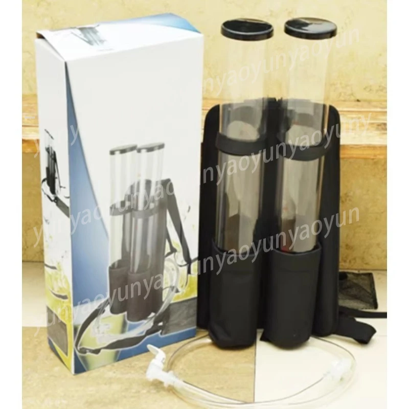 Фото Портативный рюкзак-диспенсер для напитков Bar Backpack Liquor Cannon Double Pack 6L Beer Kettle с бесплатным дозатором для вина №4