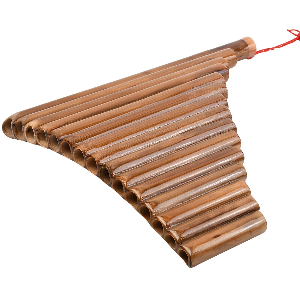 

Panpipe Pan Flute G ключ 15 труба с чистящей тканью 205 г/7,23 унции 9 "(L) X 8 1/2"(W) бамбук с чистящим стержнем