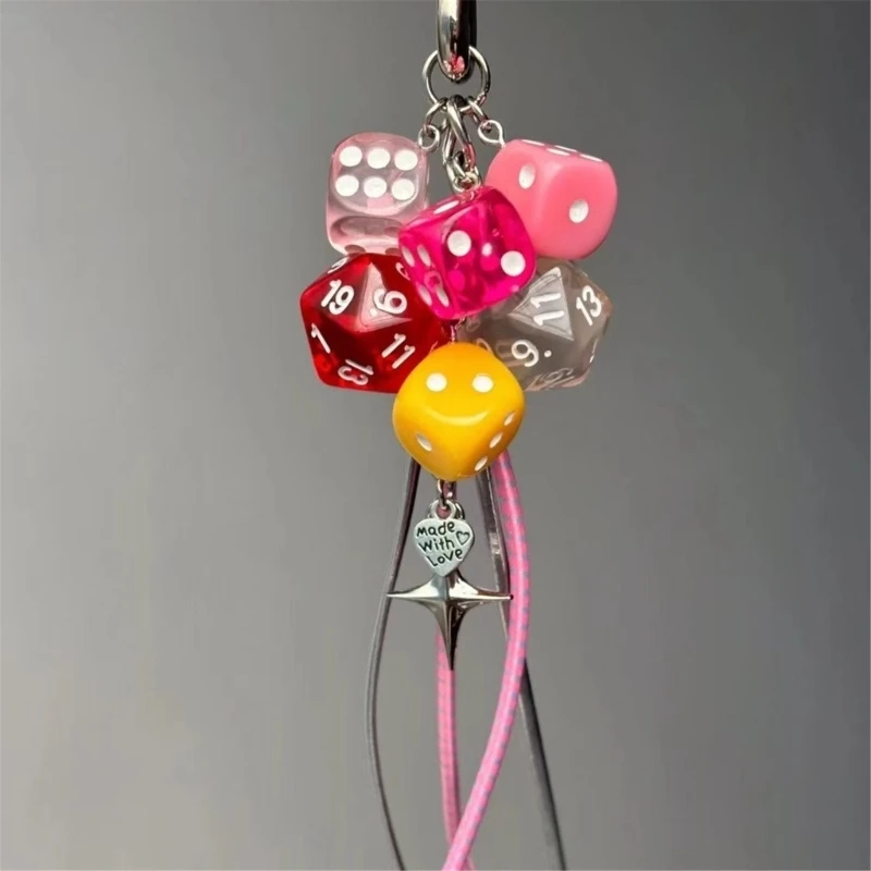 Привлекательный брелок в виде кубиков кулон-куб амулет аксессуар для любителей