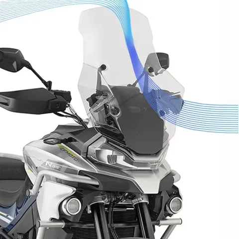 Подходит для CFMOTO 800MT MT800 CF800 модифицированного лобового стекла и расширенной пластины нагрудной защиты и дождевика