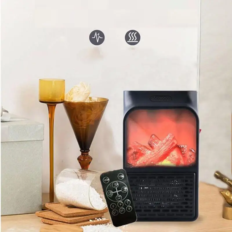 

Electric UK Plug-in Heater For Home Electric Fan Heater Energy Saving Bedroom Heating For Office Space Heater Portable J7X8