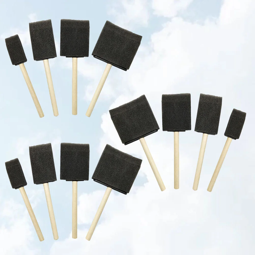 

3 шт./12 комплектов, Детские губчатые кисти