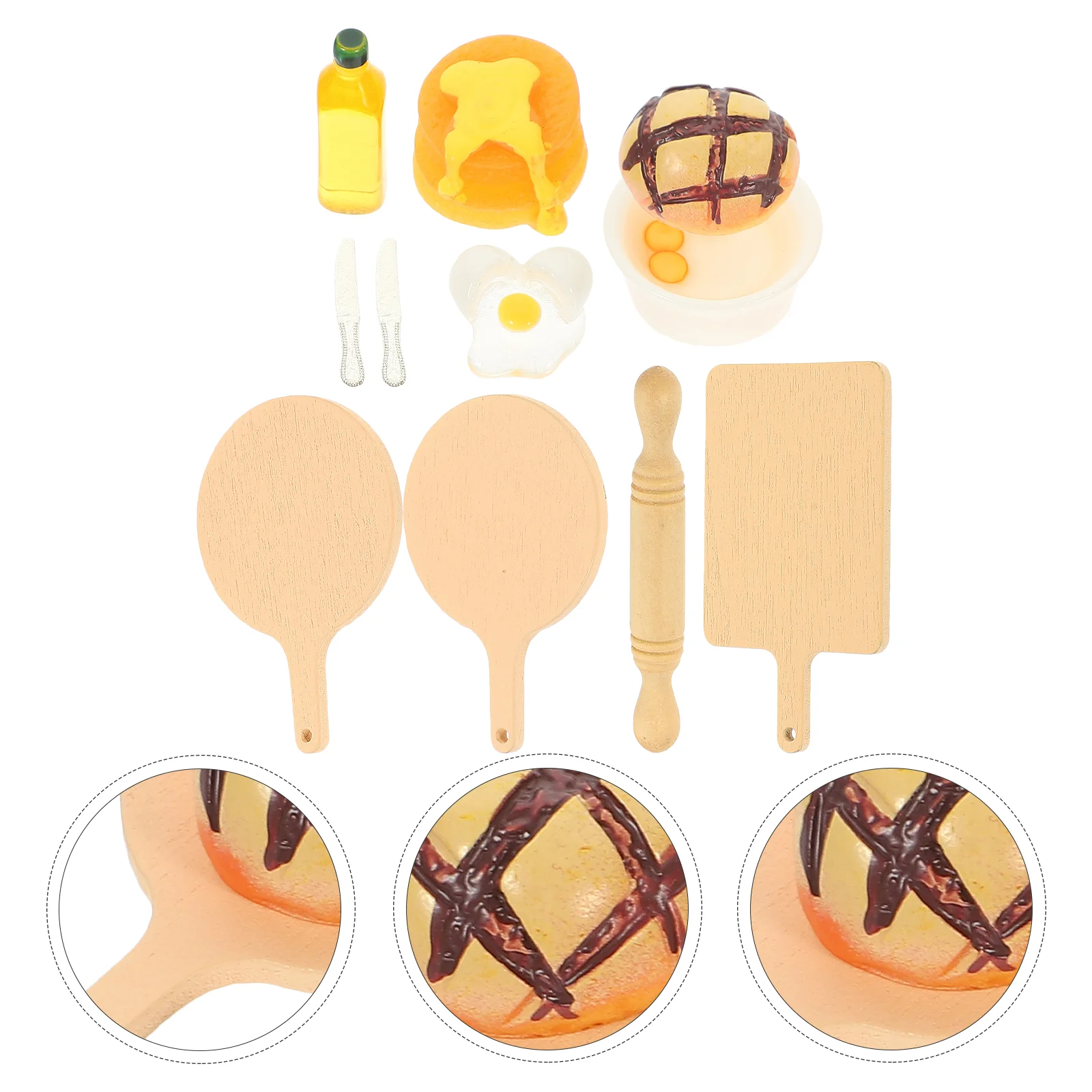 

Mini House Decorations Tiny Food Model Food Toys Model Decorative Prop Miniature Artificial