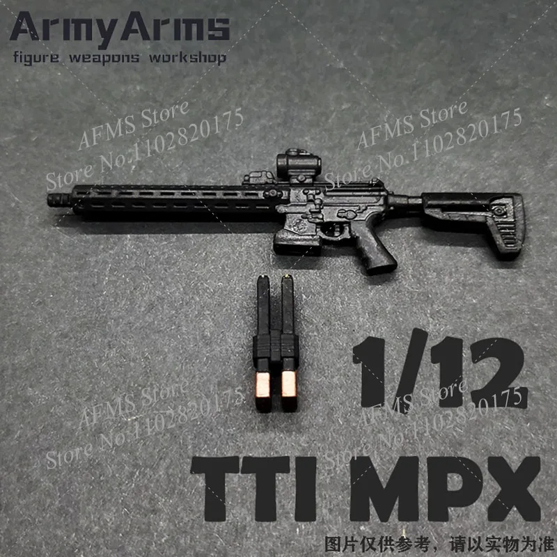 Коллекционная фигурка армейского оружия в масштабе 1/12 John Wick 3 Taran Tactical SIG-Sauer MPX