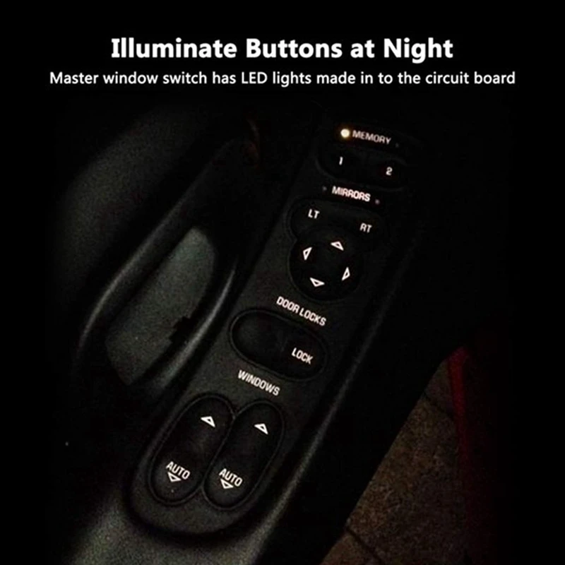 

Переключатель Стеклоподъемника NEW-19209381, автомобильный переключатель управления стеклоподъемником для Chevrolet Chevy Corvette C5 1997-2004